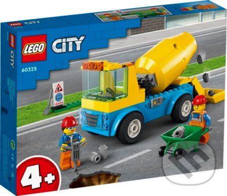 LEGO City 60325 Nákladiak s miešačom na cement - LEGO - obrázek 1