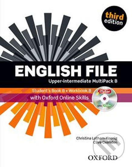 English File Upper Intermediate: Multipack B with iTutor DVD-R and Oxford Online Skills (3rd) - Clive Oxenden, Christina Latham-Koenig - obrázek 1