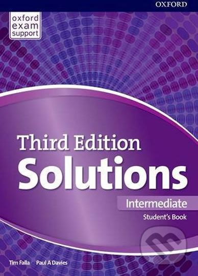 Solutions Intermediate: Student´s Book 3rd (International Edition) - Paul Davies, Tim Falla - obrázek 1
