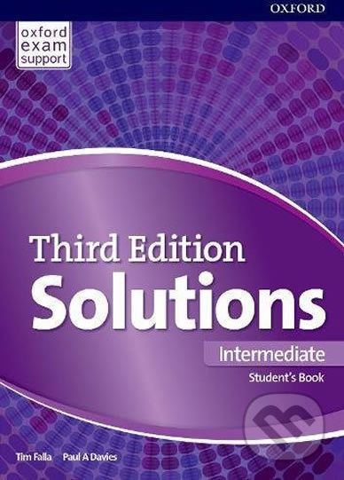 Solutions Intermediate: Student´s Book and Online Practice Pack 3rd (International Edition) - Paul Davies, Tim Falla - obrázek 1