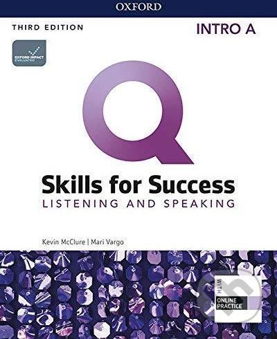 Q: Skills for Success: Listening and Speaking Intro - Student´s Book A with iQ Online Practice, 3rd - Kevin McClure - obrázek 1