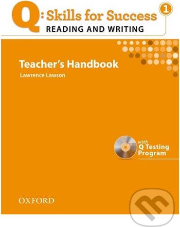 Q: Skills for Success: Reading and Writing 1 - Teacher´s Handbook with Q Testing Program - Lawrence Lawson - obrázek 1