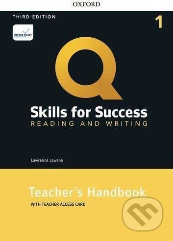 Q: Skills for Success: Reading and Writing 1 - Teacher´s Handbook with Teacher´s Access Card, 3rd - Lawrence Lawson - obrázek 1