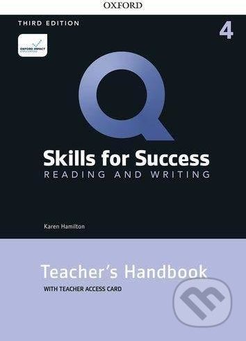 Q: Skills for Success: Reading and Writing 4 - Teacher´s Handbook with Teacher´s Access Card, 3rd - Karen Hamilton - obrázek 1