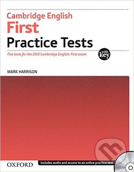 Cambridge English First Practice Tests with Answer Key and Audio CD - Mark Harrison - obrázek 1