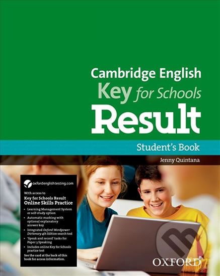 Cambridge English Key for Schools Result Student´s Book with Online Practice - Jenny Quintana - obrázek 1