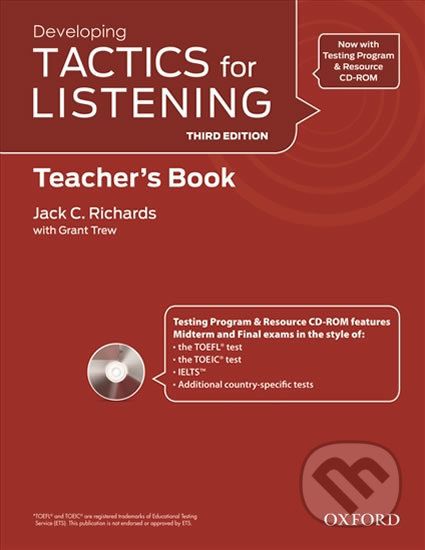 Developing Tactics for Listening Teacher´s Book with Audio CD Pack (3rd) - Jack C. Richards - obrázek 1