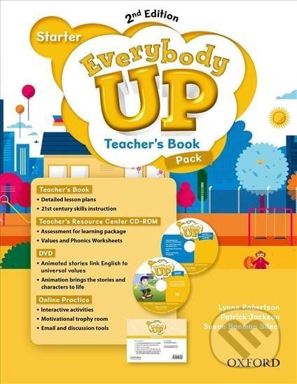 Everybody Up Starter: Teacher´s Book Pack with DVD, Online Practice and Teacher´s Resource Center CD-ROM, 2nd - Lynne Robertson - obrázek 1