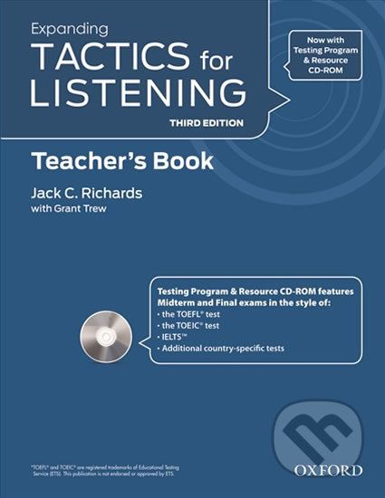 Expanding Tactics for Listening: Teacher´s Book with Audio CD Pack (3rd) - Jack C. Richards - obrázek 1