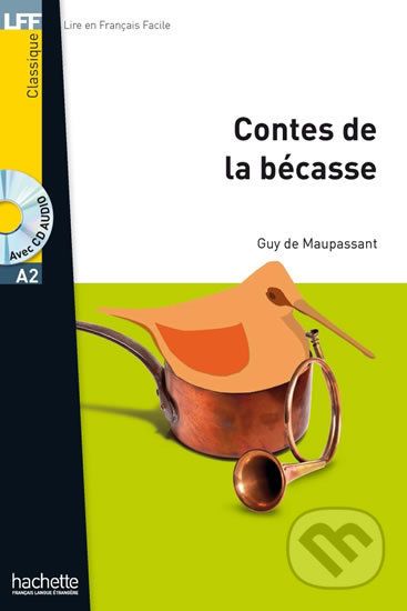 Contes de la becasse - Livre + CD audio - Guy de Maupassant - obrázek 1