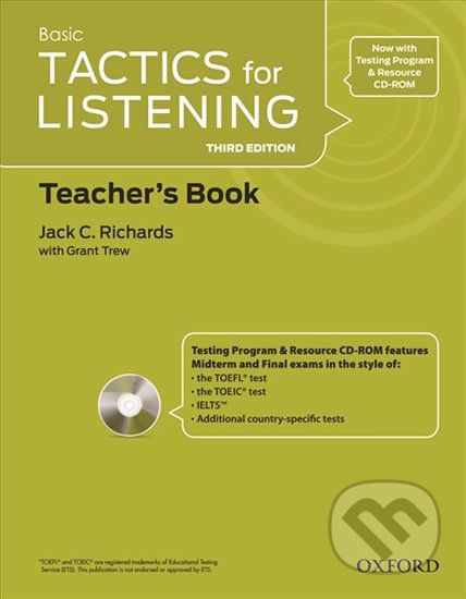 Basic Tactics for Listening: Teacher´s Book with Audio CD Pack (3rd) - Jack C. Richards - obrázek 1