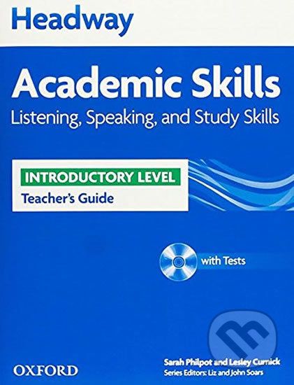 Headway Academic Skills Introductory: Listening & Speaking Teacher´s Guide - Sarah Philpot - obrázek 1
