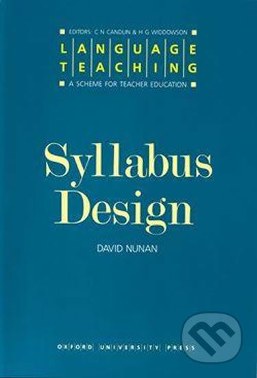 Language Teaching: Series Syllabus Design - David Nunan - obrázek 1