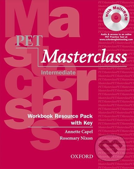 Pet Masterclass: Workbook Resource Pack with Key + Multi-ROM - Annette Capel - obrázek 1