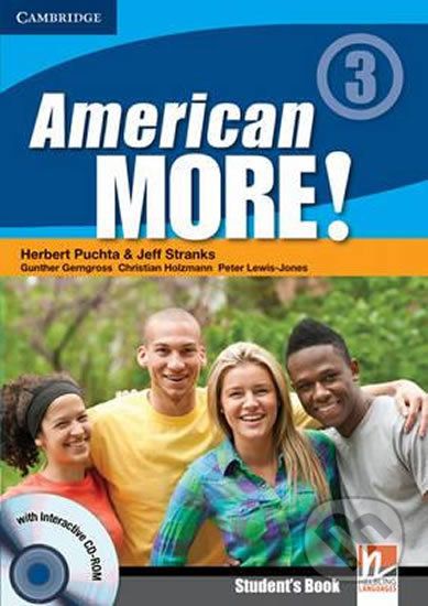 American More! Level 3: Students Book with CD-ROM - Jeff Stranks - obrázek 1
