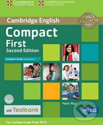 Compact First Student´s Book with Answers with CD-ROM with Testbank, 2nd - Peter May - obrázek 1