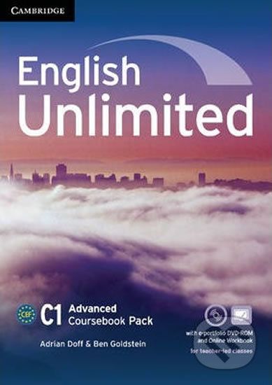 English Unlimited C1: Advanced Coursebook with e-Portfolio and Online Workbook Pack - Adrian Doff - obrázek 1