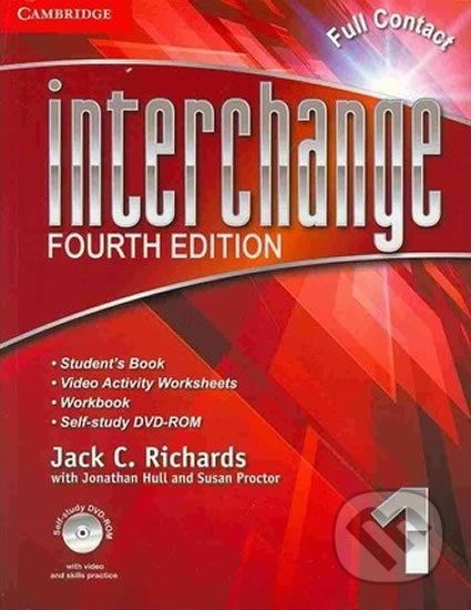 Interchange Fourth Edition 1: Full Contact with Self-study DVD-ROM - Jack C. Richards - obrázek 1