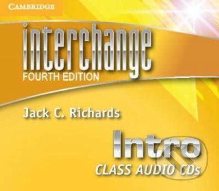 Interchange Fourth Edition Intro: Class Audio CDs (3) - Jack C. Richards - obrázek 1