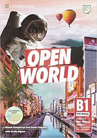 Open World Preliminary: Student´s Book Pack (SB wo Answers w Online Practice and WB wo Answers w Audio Download) - Cambridge University Press - obrázek 1