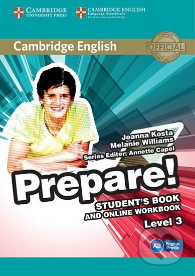 Prepare 3/A2 Student´s Book and Online Workbook - Joanna Kosta - obrázek 1