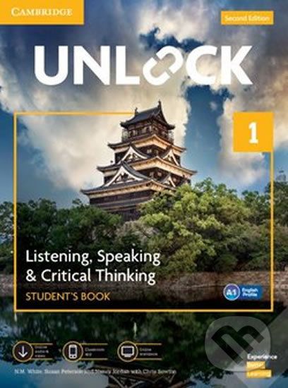 Unlock Level 1: Listening, Speaking & Critical Thinking - Student´s Book, Mob App and Online Workbook w/ Downloadable Audio and Video - N.M. White - obrázek 1