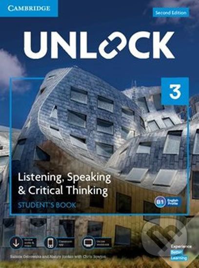 Unlock Level 3: Listening, Speaking & Critical Thinking - Student´s Book, Mob App and Online Workbook w/ Downloadable Audio and Video - Sabina Ostrowska - obrázek 1