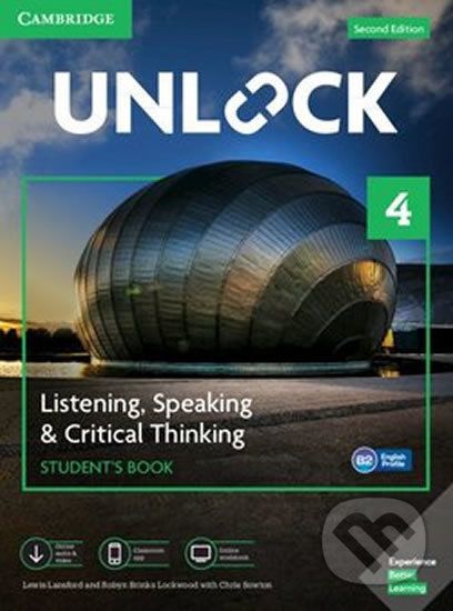 Unlock Level 4: Listening, Speaking & Critical Thinking Student´s Book, Mob App and Online Workbook w/ Downloadable Audio and Video - Lewis Lansford - obrázek 1