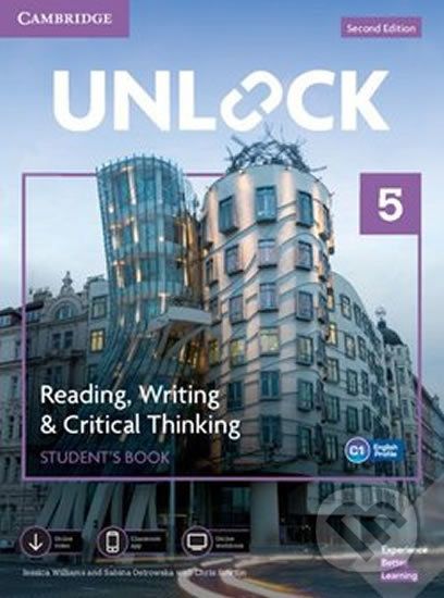 Unlock Level 5: Reading, Writing, & Critical Thinking Student´s Book, Mob App and Online Workbook w/ Downloadable Video - Jessica Williams - obrázek 1