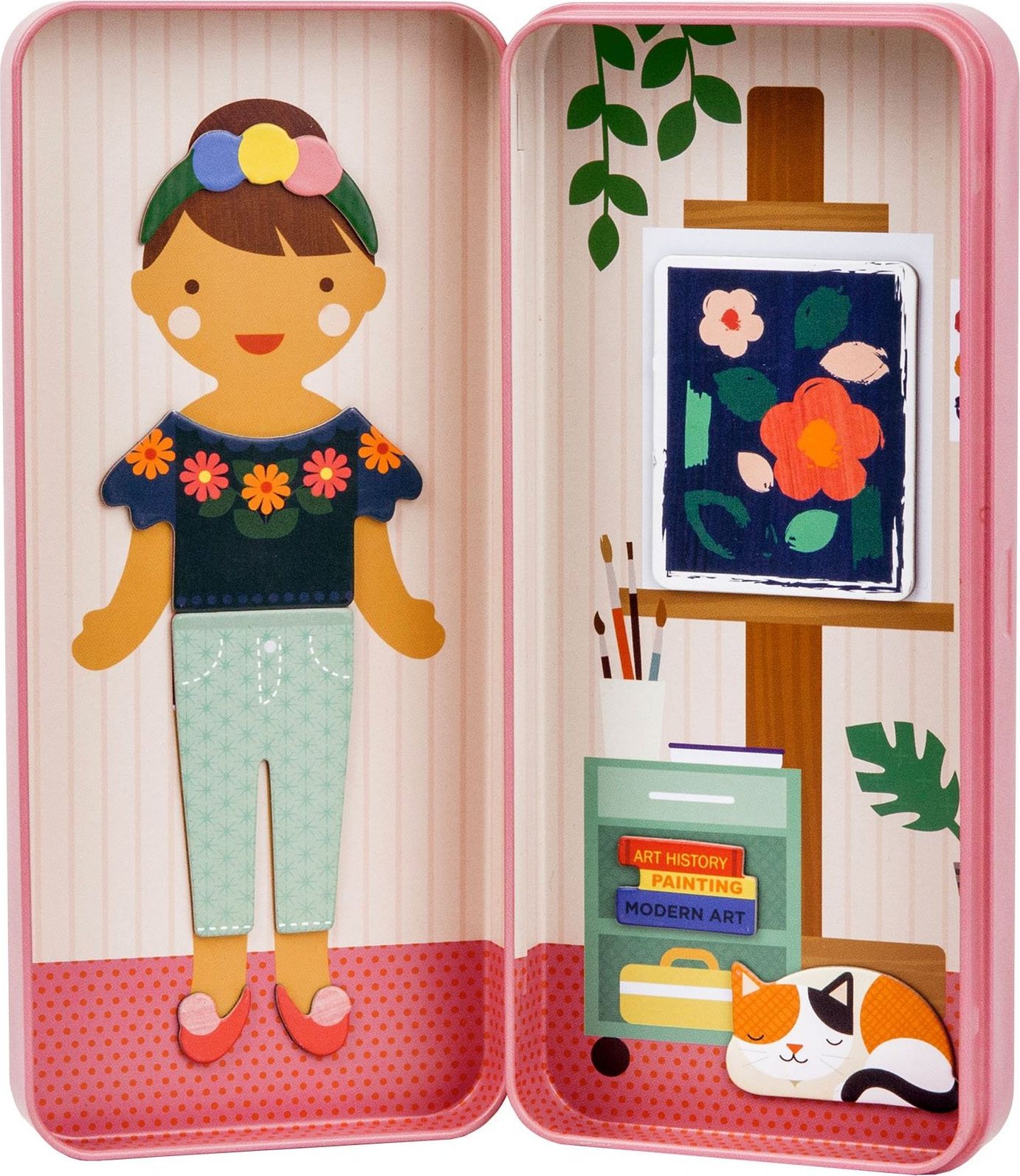 Petitcollage Magnetické puzzle Umělkyně - obrázek 2