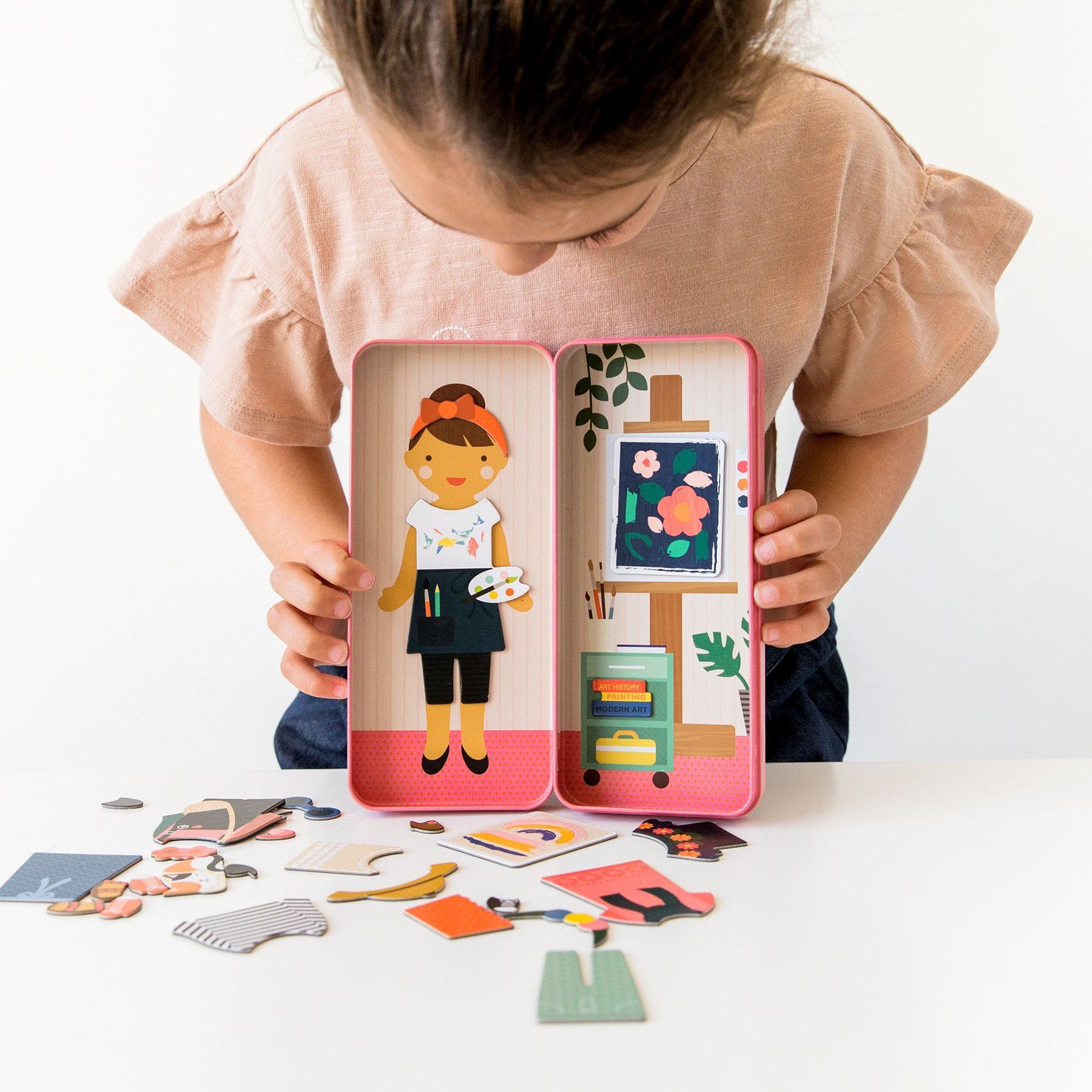 Petitcollage Magnetické puzzle Umělkyně - obrázek 3