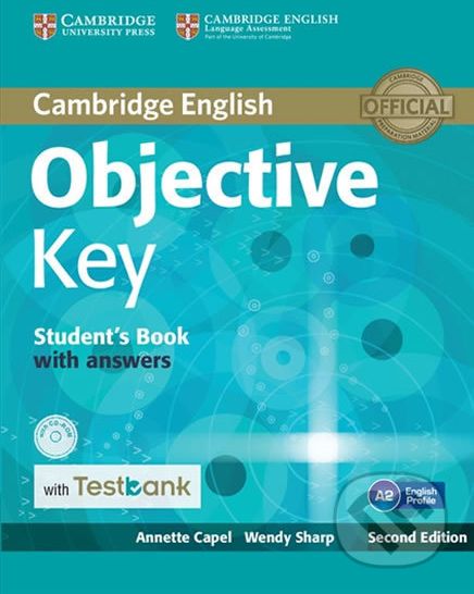 Objective Key Student´s Book with Answers with CD-ROM with Testbank - Wendy Sharp, Annette Capel - obrázek 1