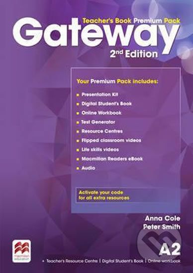 Gateway A2: Teacher´s Book Premium Pack, 2nd Edition - Anna Cole - obrázek 1