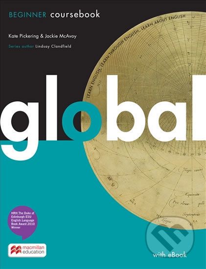 Global Beginner: Coursebook + eBook - Adrian Tennant - obrázek 1