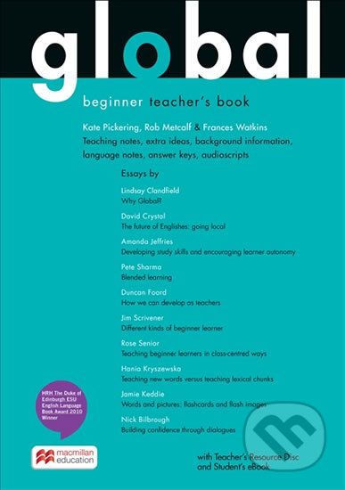 Global Beginner: Teacher`s Book + Resource CD + eBook Pack - Adrian Tennant - obrázek 1