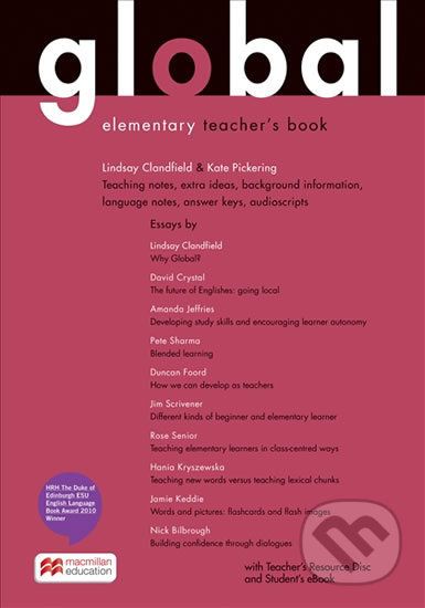 Global Elementary: Teacher`s Book + Resource CD + eBook Pack - Adrian Tennant - obrázek 1