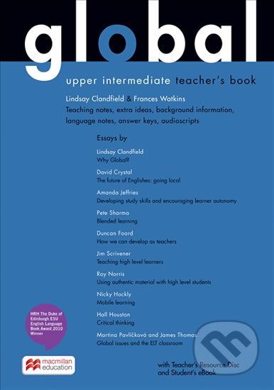 Global Upper-intermediate: Teacher`s Book + Resource CD + eBook Pack - Adrian Tennant - obrázek 1
