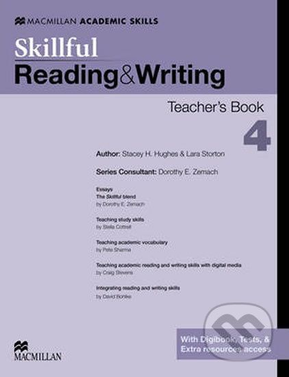 Skillful Reading & Writing 4: Teacher´s Book + Digibook - Dorothy Zemach - obrázek 1