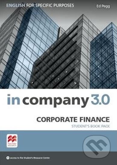 In Company 3.0: Corporate Finance Student´s Pack - Ed Pegg - obrázek 1