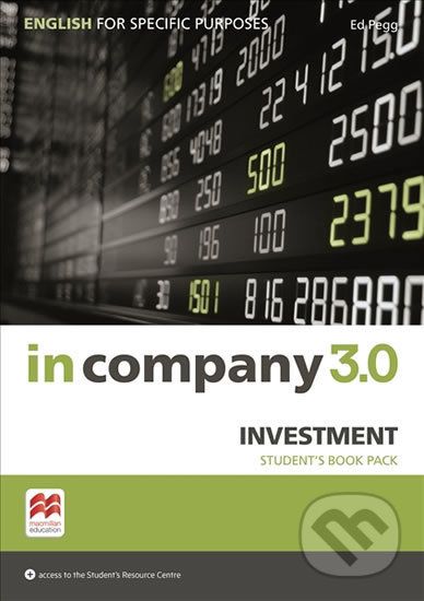 In Company 3.0: Investment Student´s Pack - Ed Pegg - obrázek 1