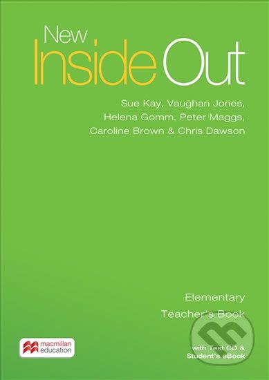 New Inside Out Elementary: Teacher´s Book with eBook and Test CD Pack - Sue Kay - obrázek 1