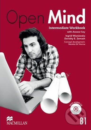Open Mind Intermediate: Workbook with key & CD Pack - Ingrid Wisniewska - obrázek 1