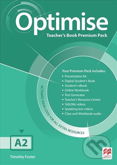 Optimise A2: Teacher´s Book Premium Pack - Timothy Foster - obrázek 1