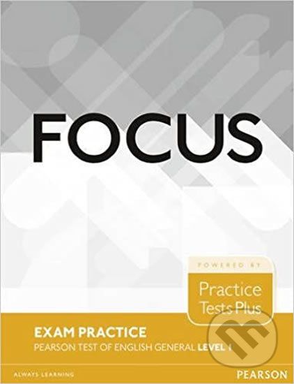 Focus Exam Practice: Pearson Test of English General Level 1 (A2) - Pearson - obrázek 1