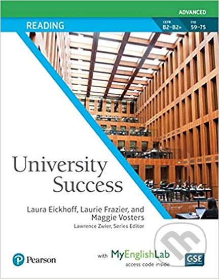 University Success Advanced: Reading Students´ Book w/ MyEnglishLab - Pearson - obrázek 1