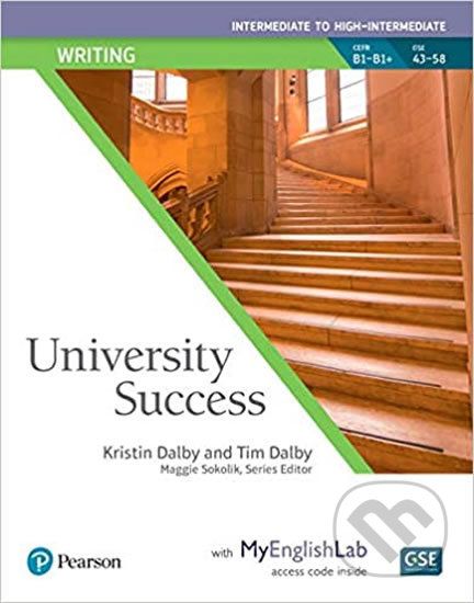 University Success Intermediate: Writing Students´ Book w/ MyEnglishLab - Pearson - obrázek 1
