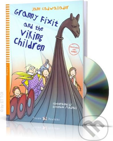 Young ELI Readers 1/A1: Granny Fixit and The Viking Children + Downloadable Multimedia - Jane Cadwallader - obrázek 1