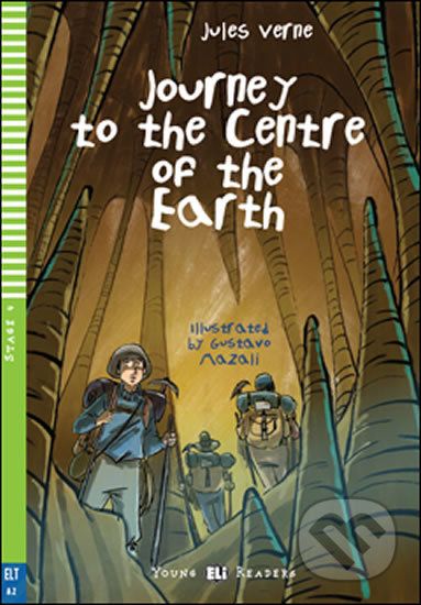 Young ELI Readers 4/A2: Journey To The Centre Of The Earth + Downloadable Multimedia - Jules Verne - obrázek 1