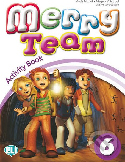 Merry Team - 6: Activity Book + Audio CD - Mady Musiol - obrázek 1