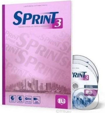 Sprint 3 - Teacher´s Book + 2 Class Audio CDs +Tests & Resources + Test maker Multi-ROM - Catrin E. Morris, Luke Prodromou - obrázek 1